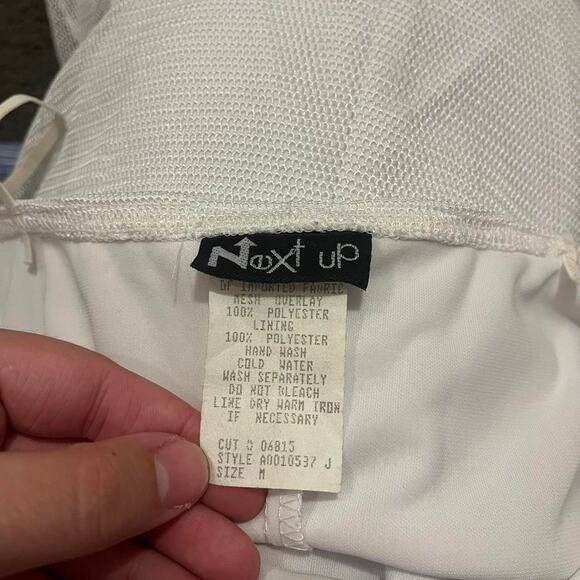 Vintage Deadstock Maxi Mesh Split Front Dress - Picture 2 of 7